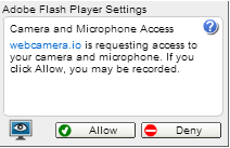 Adobe Warning