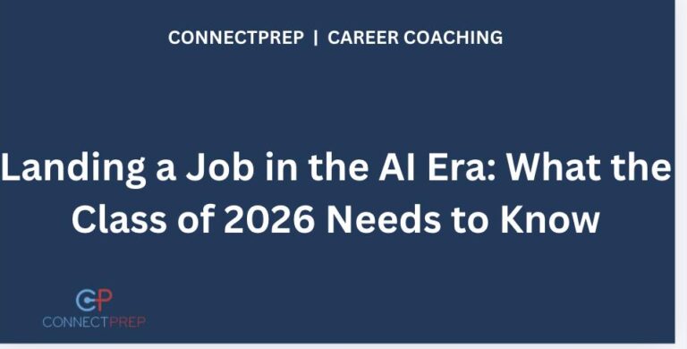 Landing a Job in the AI Era: What the Class of 2026 Needs to Know